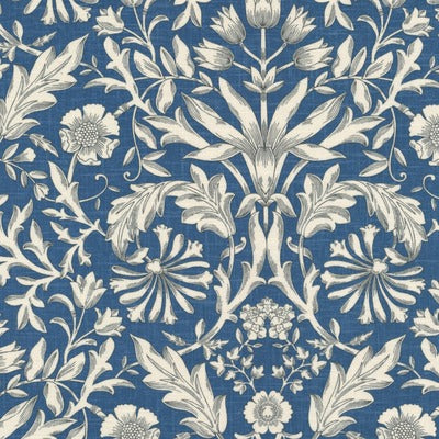 Stout Fabrics , Teasel Teasel, Blue color, Multipurpose Print style type , pattern number  TEAS-2