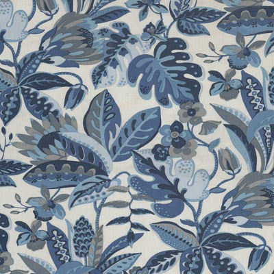 Stout Fabrics , Tensil Tensil, Blue color, Multipurpose Print style type , pattern number  TENS-5