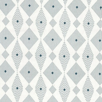 Stout Fabrics , Trattoria Trattoria, Blue color, Multipurpose Embroideries style type , pattern number  TRAT-2