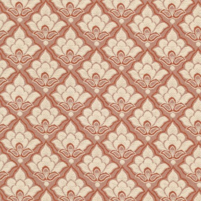 Stout Fabrics , Turret Turret, Orange color, Upholstery Jacquard style type , pattern number  TURR-4
