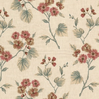 Stout Fabrics , Weber Weber, Spice color, Multipurpose Embroideries style type , pattern number  WEBE-1