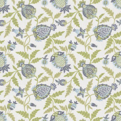 Stout Fabrics , Whistler Whistler, Green color, Multipurpose Print style type , pattern number  WHIS-2