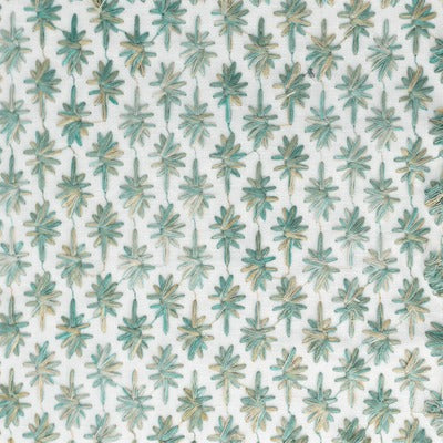 Stout Fabrics , Wyckwood Wyckwood, Spa color, Multipurpose Embroideries style type , pattern number  WYCK-3