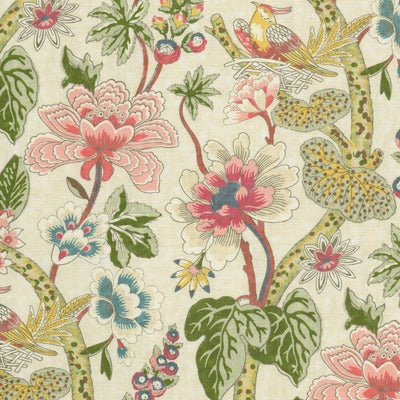 Stout Fabrics , Zara Zara, Dill color, Multipurpose Print style type , pattern number  ZARA-1