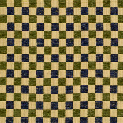 ROBERT ALLEN FABRICS-WOVEN BOXES -NAVY