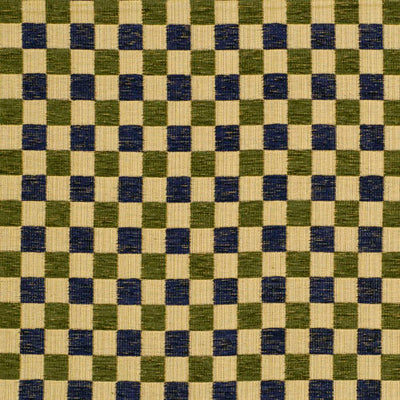 ROBERT ALLEN FABRICS-WOVEN BOXES -NAVY