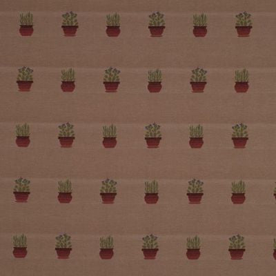 ROBERT ALLEN FABRICS-POTTED CACTI -SADDLE