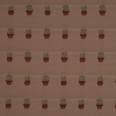 ROBERT ALLEN FABRICS-POTTED CACTI -SADDLE