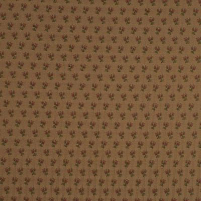 ROBERT ALLEN FABRICS-PETITE ROSES -SADDLE