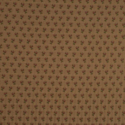 ROBERT ALLEN FABRICS-PETITE ROSES -SADDLE
