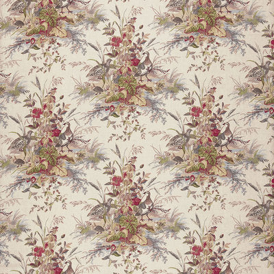 Schumacher Fabrics , a selection of fabrics such as velvet, damask, cotton, silk, linen and sheers.