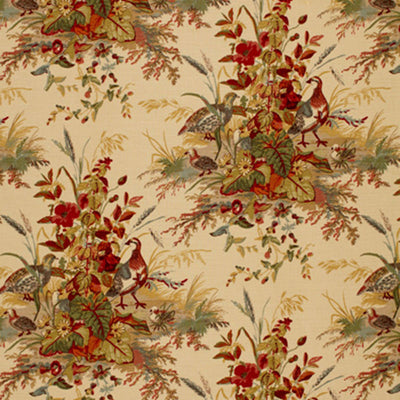 SCHUMACHER FABRICS -1106043-QUAIL MEADOW