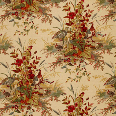 Schumacher Fabrics , a selection of fabrics such as velvet, damask, cotton, silk, linen and sheers.
