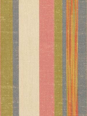 ROBERT ALLEN FABRICS-CANOPY STRIPE -PEONYMULTI
