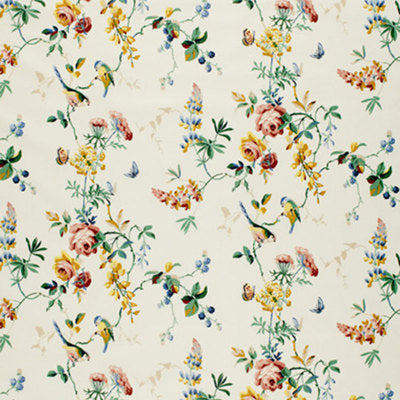 Schumacher Fabrics , a selection of fabrics such as velvet, damask, cotton, silk, linen and sheers.