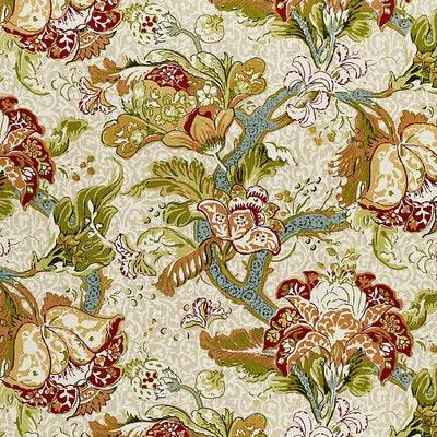Schumacher Fabrics , a selection of fabrics such as velvet, damask, cotton, silk, linen and sheers.