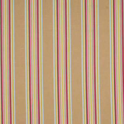 ROBERT ALLEN FABRICS-VILLA STRIPE -LATTE
