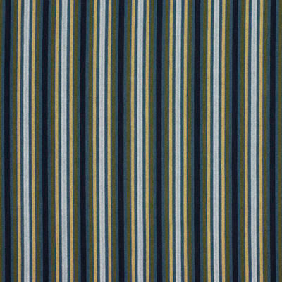 ROBERT ALLEN FABRICS-PALACE STRIPE -MIDNIGHT