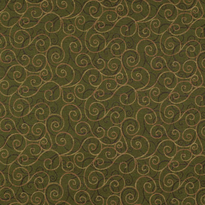 ROBERT ALLEN FABRICS-DOUBLE SCROLL -FOLIAGE