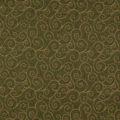 ROBERT ALLEN FABRICS-DOUBLE SCROLL -FOLIAGE