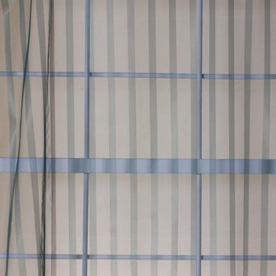 ROBERT ALLEN FABRICS-STRIPED NET -MALLARD