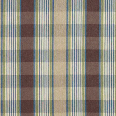 ROBERT ALLEN FABRICS-BONTURA PLAID -CASPIAN
