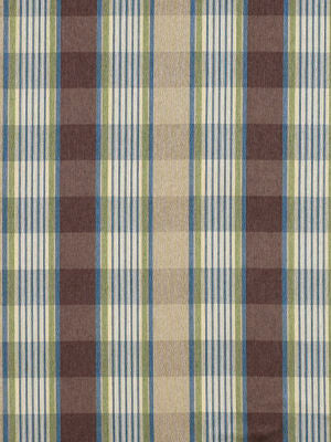 ROBERT ALLEN FABRICS-BONTURA PLAID -CASPIAN