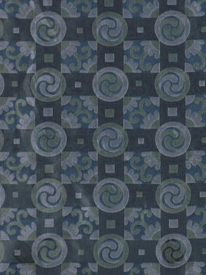 ROBERT ALLEN FABRICS-CHELSEA DREAM -PEACOCK