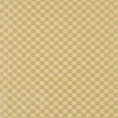BEACON HILL FABRICS-SHINY CHECKERS -GOLDENPERIDOT