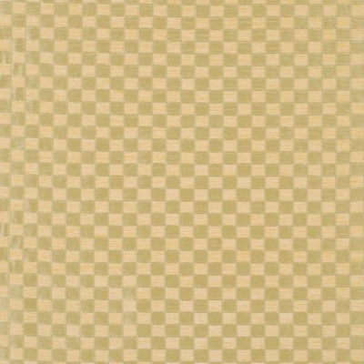 BEACON HILL FABRICS-SHINY CHECKERS -GOLDENPERIDOT