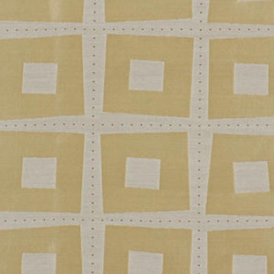 BEACON HILL FABRICS-MODERN SQUARES -BUTTER