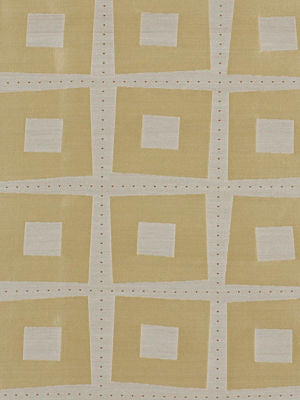 BEACON HILL FABRICS-MODERN SQUARES -BUTTER