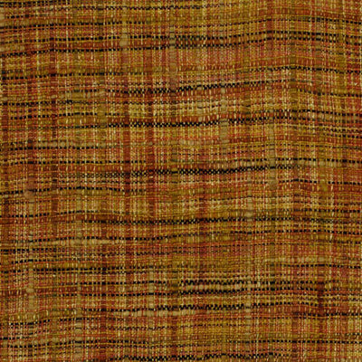 ROBERT ALLEN FABRICS-TEXTURED PLAID -PAPRIKA