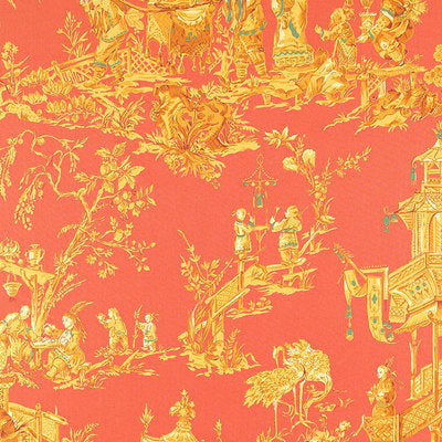 Schumacher Fabrics , a selection of fabrics such as velvet, damask, cotton, silk, linen and sheers.