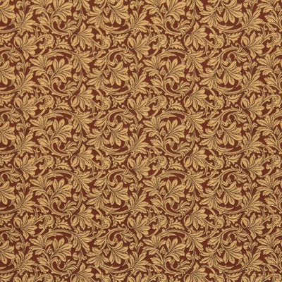 ROBERT ALLEN FABRICS-ROSWITHA -POMEGRANATE