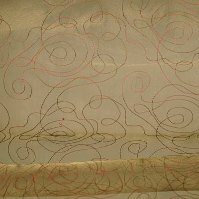 ROBERT ALLEN FABRICS-TREANNA -BORDEAUX