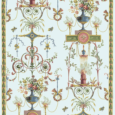 Schumacher Fabrics , a selection of fabrics such as velvet, damask, cotton, silk, linen and sheers.