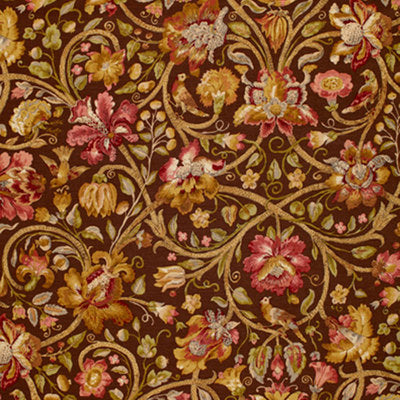 Schumacher Fabrics , a selection of fabrics such as velvet, damask, cotton, silk, linen and sheers.