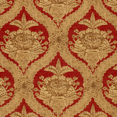 Schumacher Fabrics , a selection of fabrics such as velvet, damask, cotton, silk, linen and sheers.