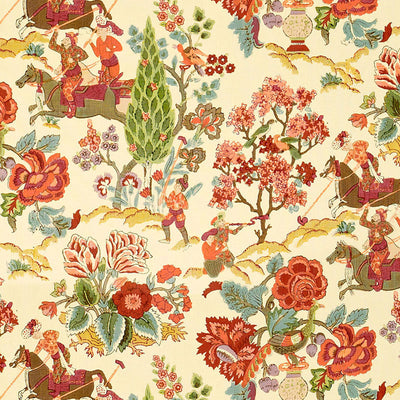 SCHUMACHER FABRICS -173011-PERSIAN LANCERS