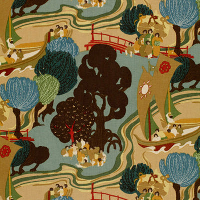SCHUMACHER FABRICS -173061-PEARL RIVER