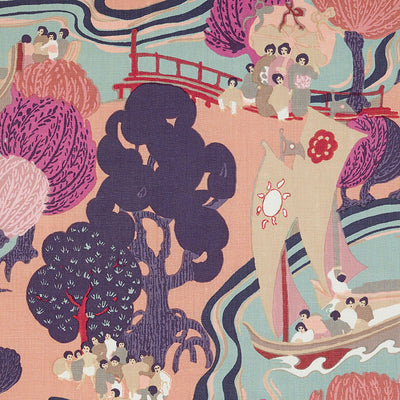 SCHUMACHER FABRICS -173062-PEARL RIVER