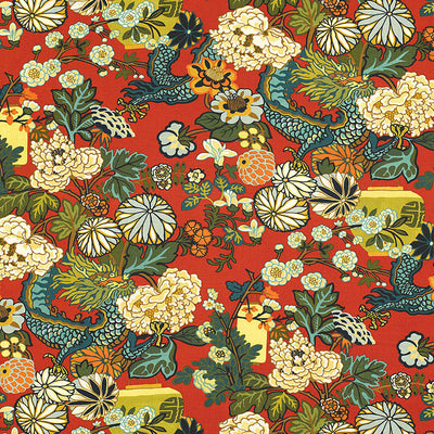 SCHUMACHER FABRICS -173271-CHIANG MAI DRAGON