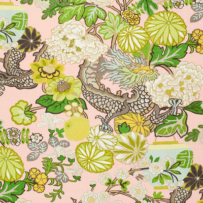 Schumacher Fabrics , a selection of fabrics such as velvet, damask, cotton, silk, linen and sheers.