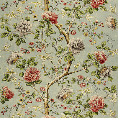 Schumacher Fabrics , a selection of fabrics such as velvet, damask, cotton, silk, linen and sheers.