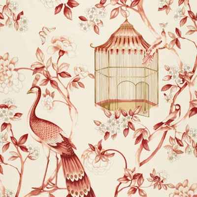 SCHUMACHER FABRICS -173442-OISEAUX ET FLEURS