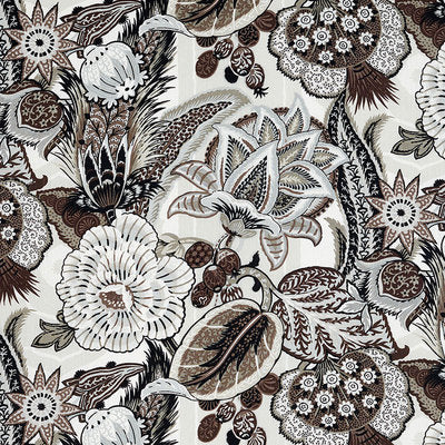 Schumacher Fabrics , a selection of fabrics such as velvet, damask, cotton, silk, linen and sheers.