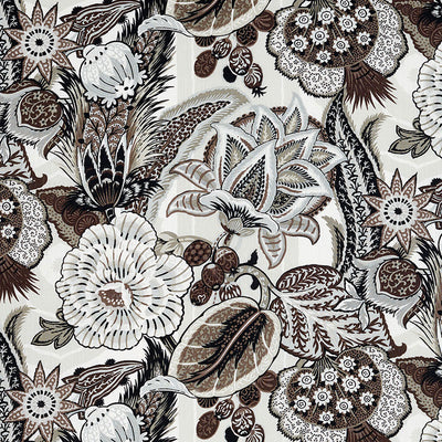 SCHUMACHER FABRICS -173524-ZANZIBAR LINEN PRINT