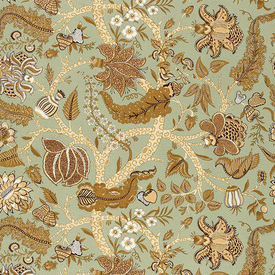 Schumacher Fabrics , a selection of fabrics such as velvet, damask, cotton, silk, linen and sheers.