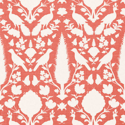 Schumacher Fabrics , a selection of fabrics such as velvet, damask, cotton, silk, linen and sheers.